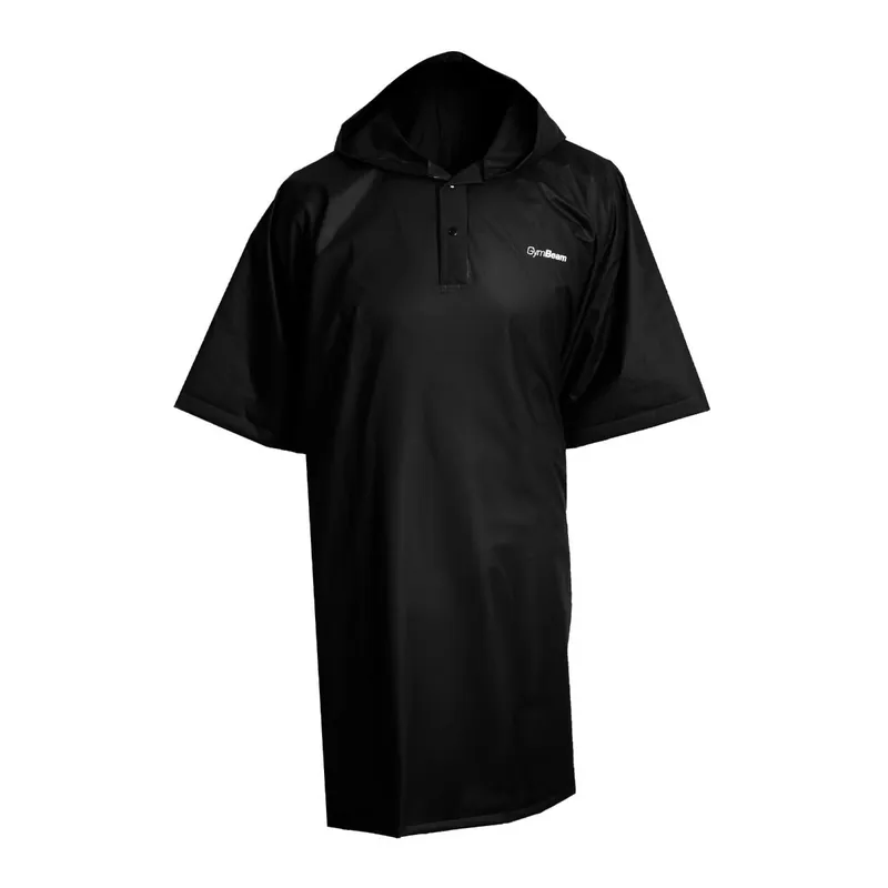 Nepromokavé pončo Black - GymBeam Speciální Cena