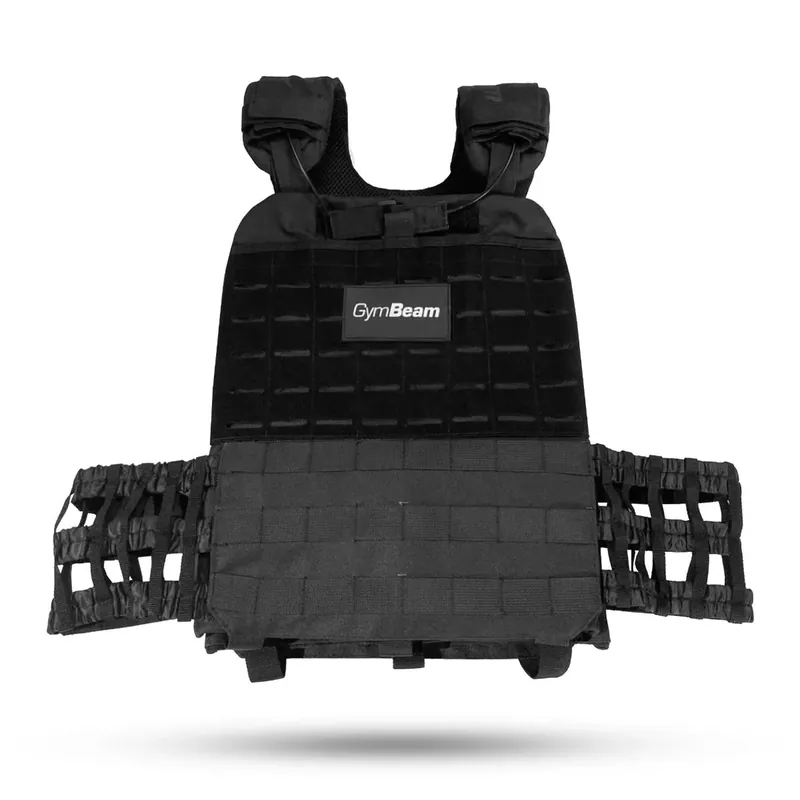 Zátěžová vesta Tactical Black - GymBeam Expresní Doručení