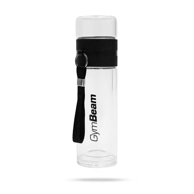 Skleněná láhev Infuser 400 ml - GymBeam Sleva