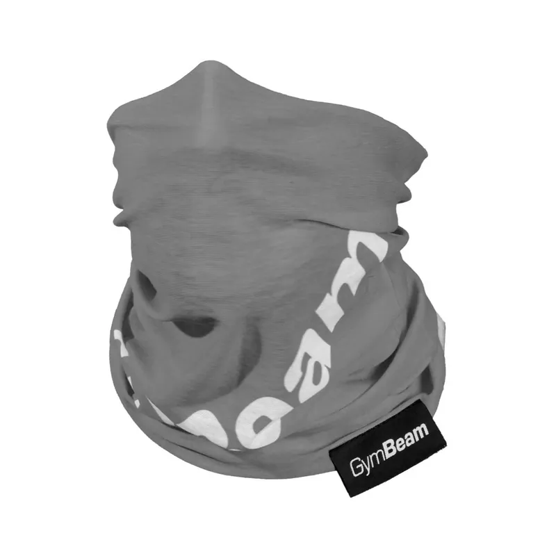 Značkový Nákrčník Antibacterial Grey - GymBeam