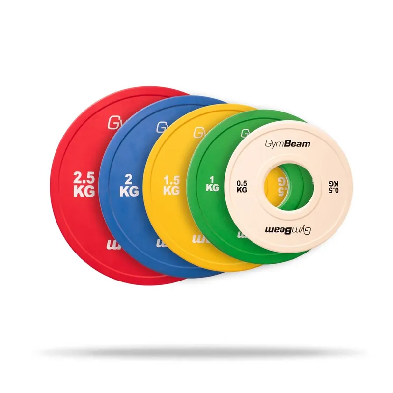 Vrácení Zdarma Gumové frakční kotouče 51 mm - GymBeam