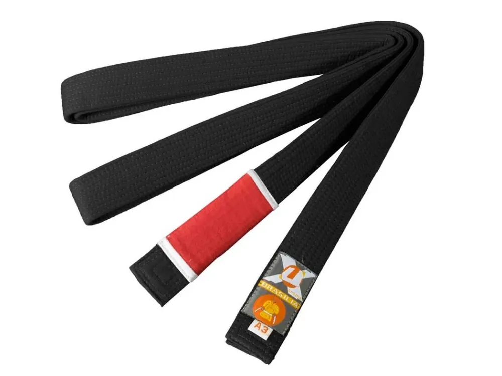 Časově Omezené BRAZILIAN JIU JITSU PÁS NA KIMONO - ČERNÝ