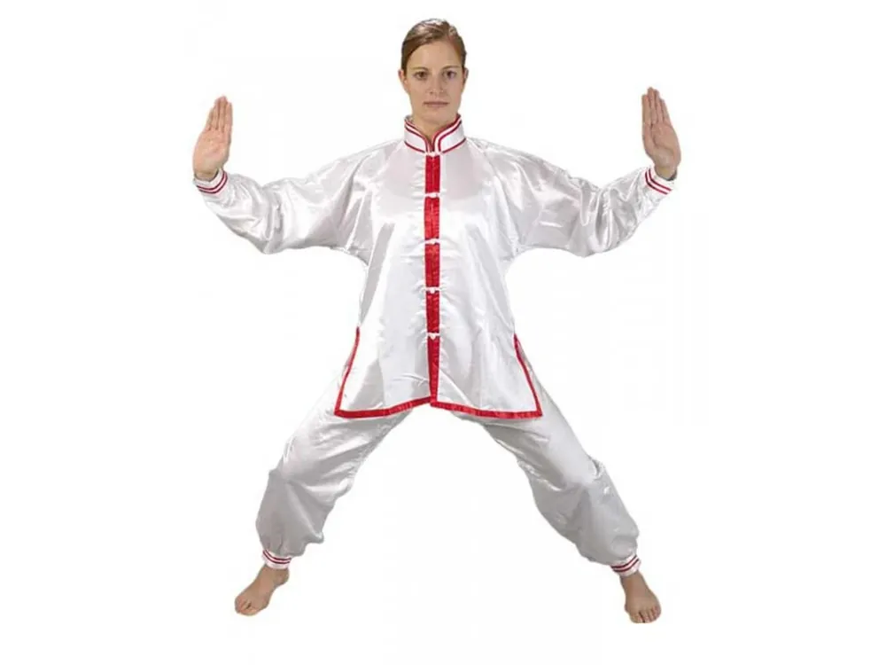 TAI CHI / KUNG FU / WU SHU oblek bílý, velikosti 150-200 Oblíbený
