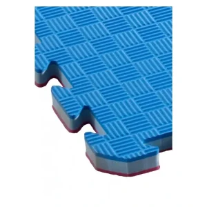 Horká Nabídka Tatami puzzle STANDARD 1m x 1m x 2cm červeno-modrá