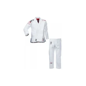 Sezónní Sleva BJJ kimono Brazilian Jiu Jitsu -EXTREM 2.0 Kids Boy bílo-červené