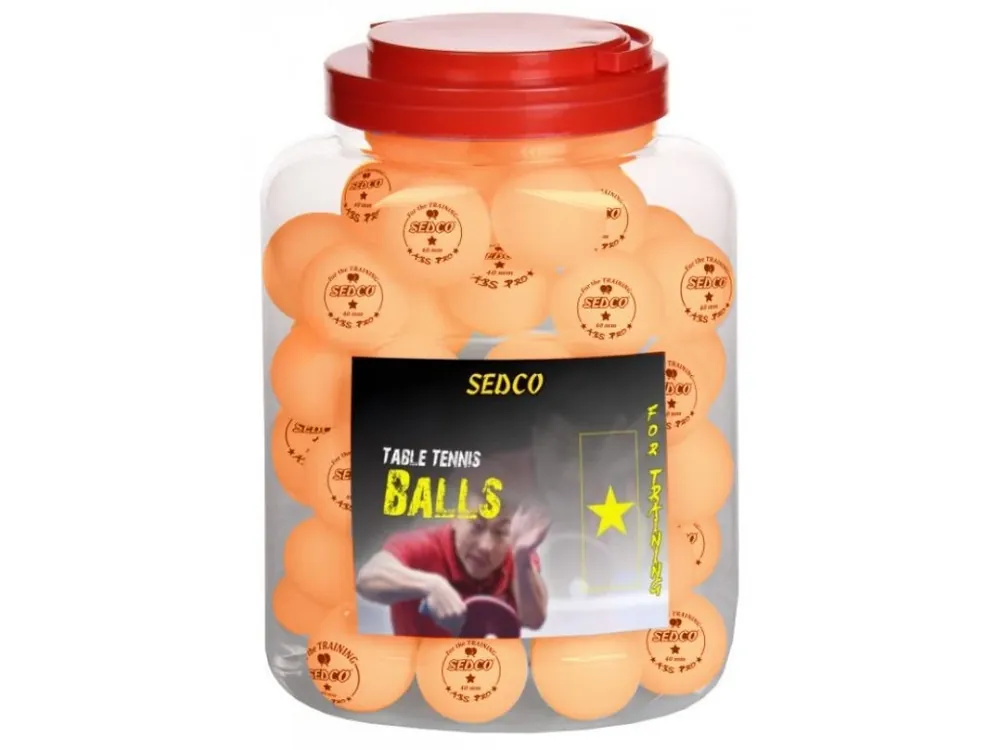 Nejlepší Volba Míčky na stolní tenis for TRAINING 1* CELL FREE 60ks - dóza