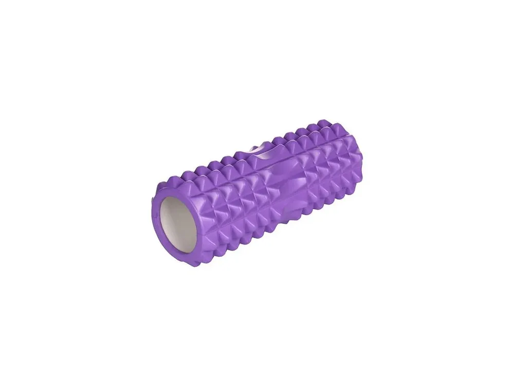 Yoga Roller F2 jóga válec fialová Vysoce Kvalitní
