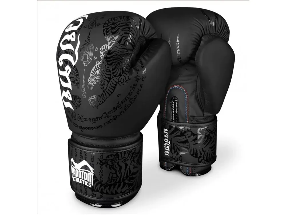 Hit Sezóny Boxerské rukavice Phantom Athletics Muay Thai černé