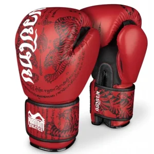 Vysoce Kvalitní Boxerské rukavice Phantom Athletics Muay Thai RED