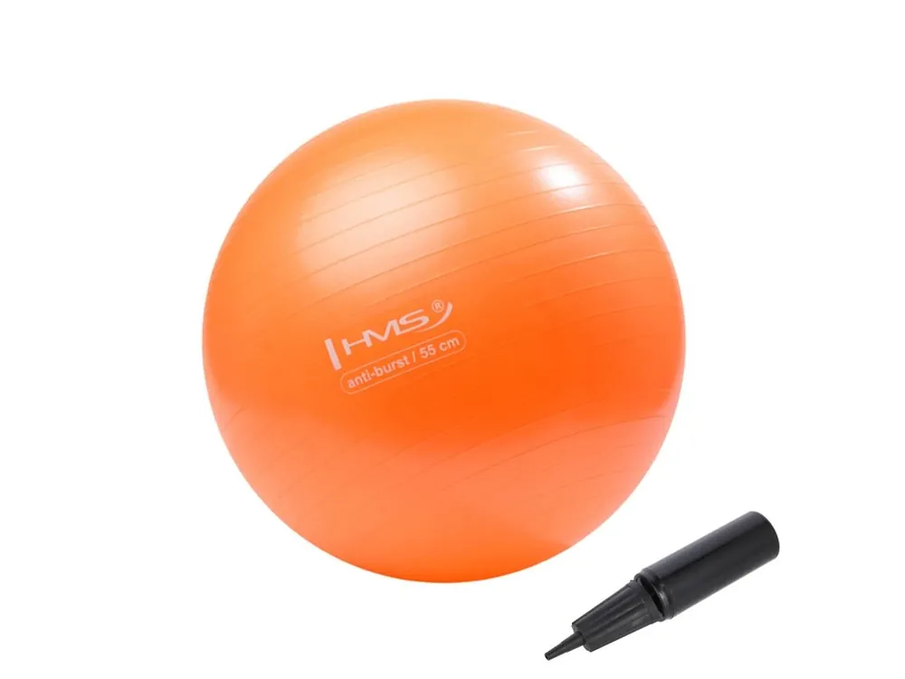 Gymnastický míč HMS YB02N 55 cm oranžový Sleva