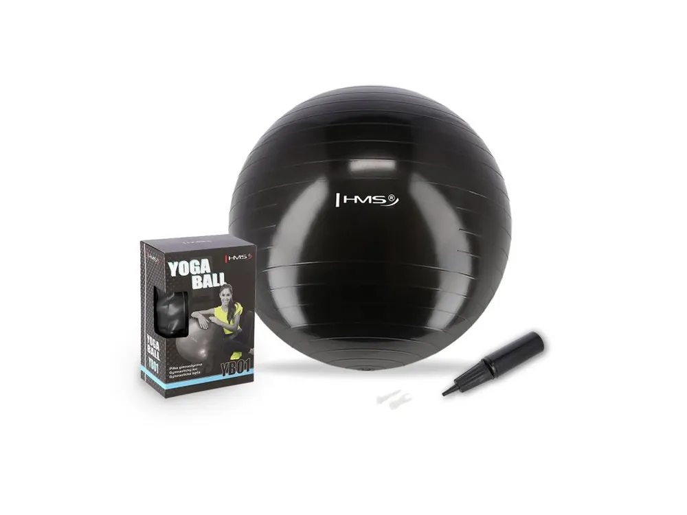 Akční Nabídka Gymnastický míč HMS YB01N 75 cm černý