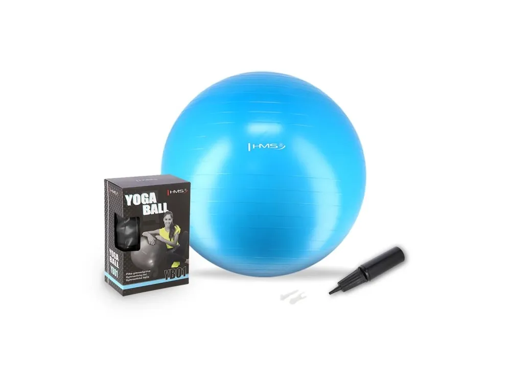 Speciální Cena Gymnastický míč HMS YB01N 75 cm modrý