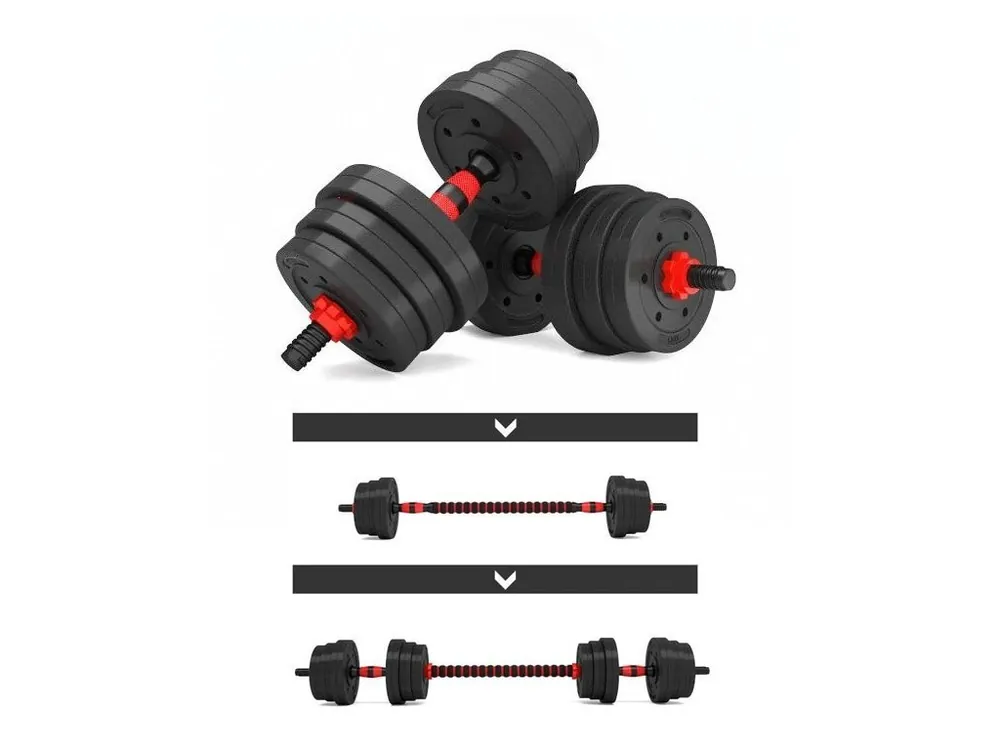 Výprodej Činky nakládací spojovací BC - sada 2x7,5 kg / 1x15 kg