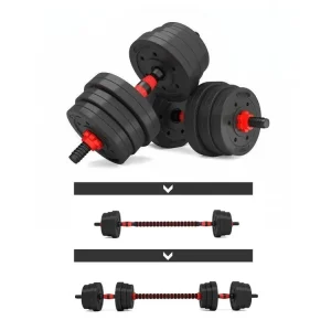 Značkový Činky nakládací spojovací BC - sada 2x10 kg / 1x20 kg