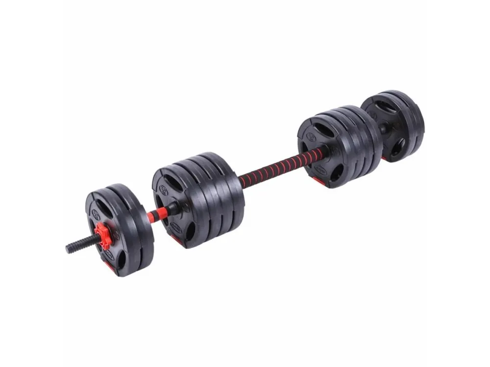 Činky nakládací spojovací P2I HYBRID - sada 2x15 kg / 1x30 kg Jen Po Omezenou Doba