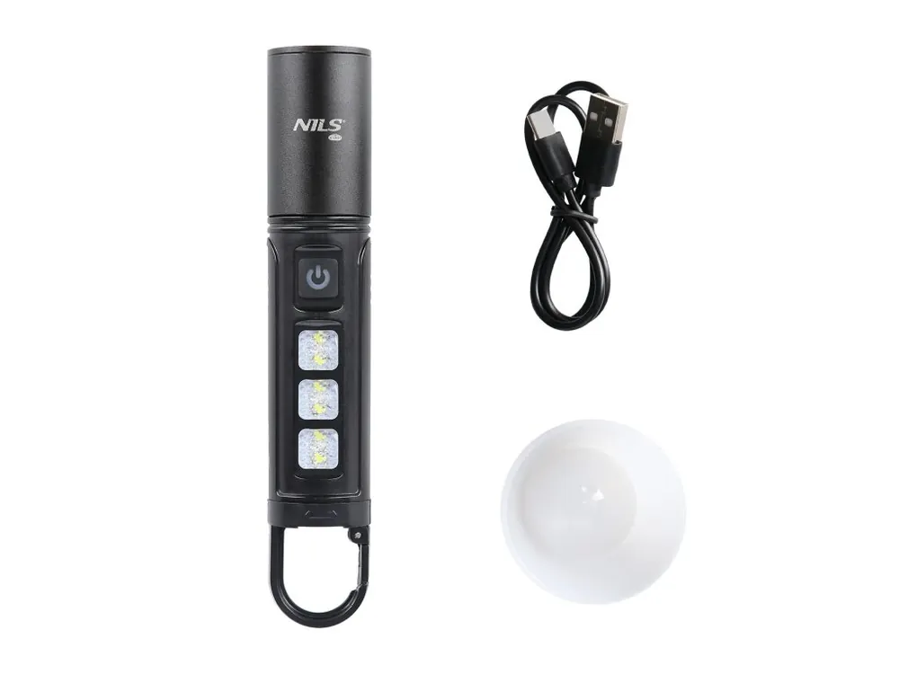 Výprodej Multifunkční LED svítilna NILS Camp NC0003 800 lm