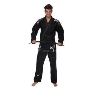 Vrácení Zdarma BJJ-kimono EXTREME BLACK 2.0, černé