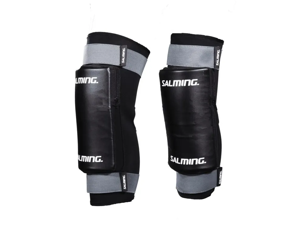 Levný SALMING Goalie Kneepads E-Series Black/Grey
