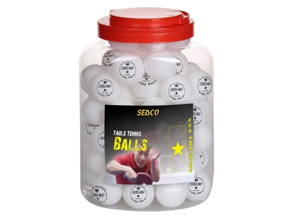 Míčky na stolní tenis for TRAINING 1* CELL FREE 60ks - dóza Výprodej