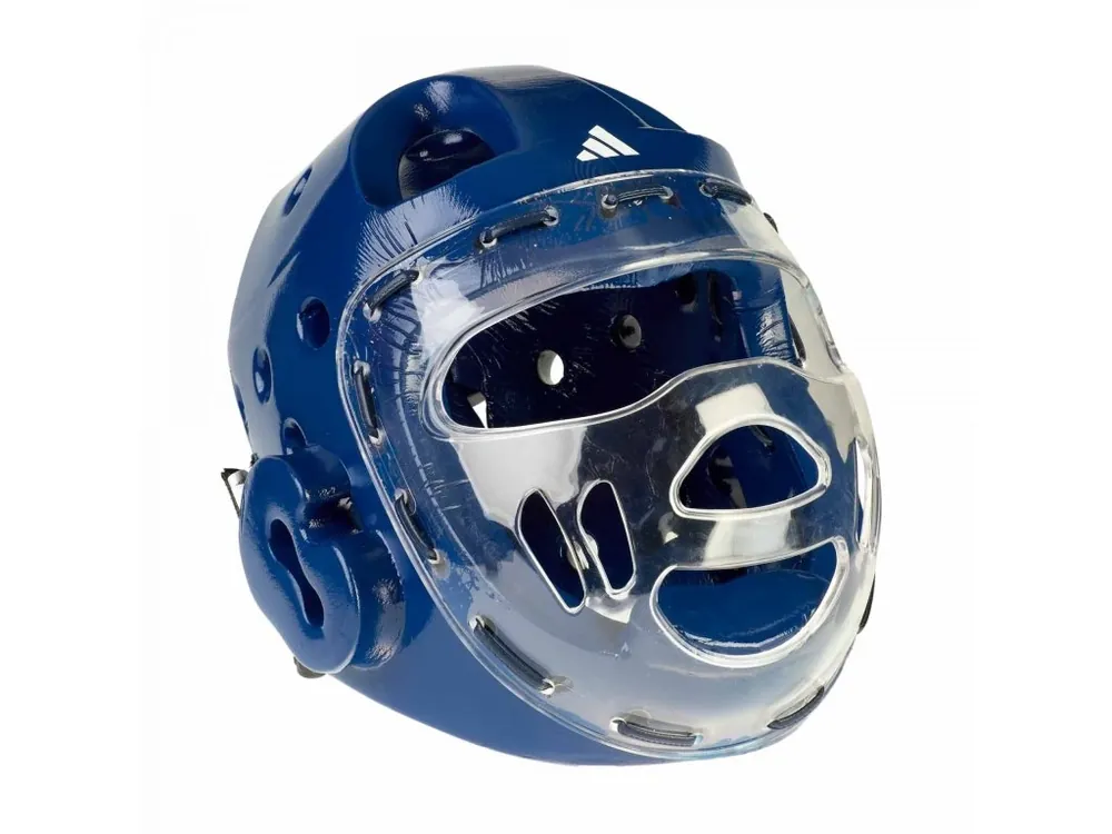 ADIDAS Taekwondo Helma s maskou WT approved modrá Objednat Nyní