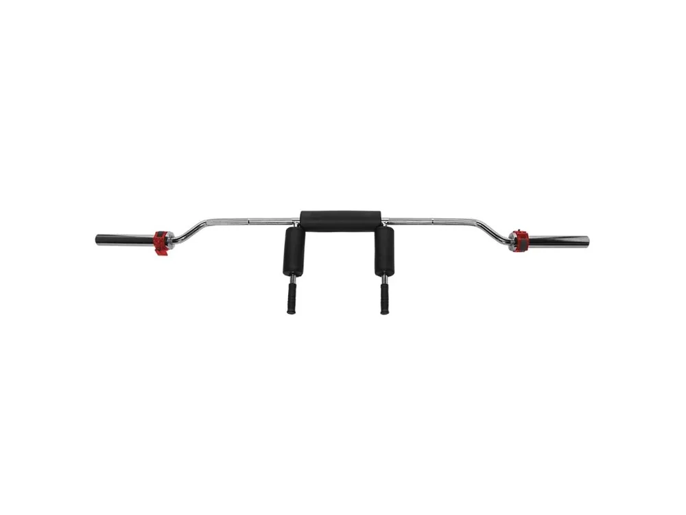 Cenově Výhodný Squat bar HMS PREMIUM GOL320 220 cm x 50 mm