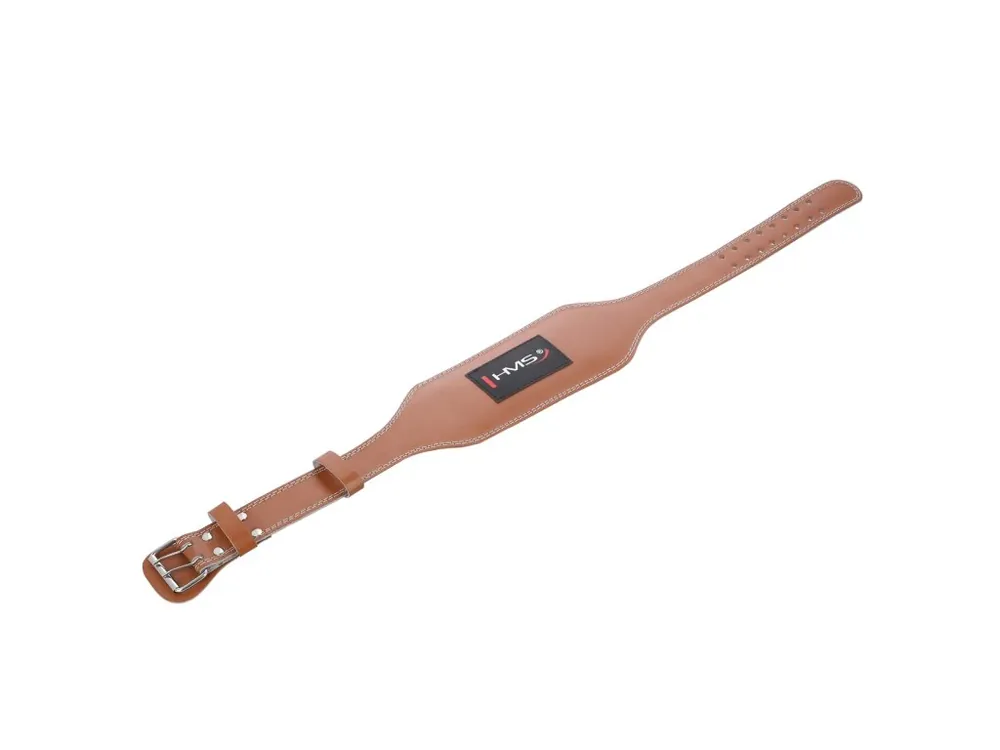 Kožený posilovací pás HMS PA3998 Must-Have