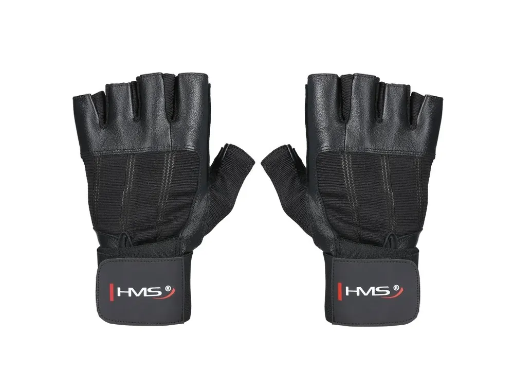 Originální Fitness rukavice HMS RST04 černé