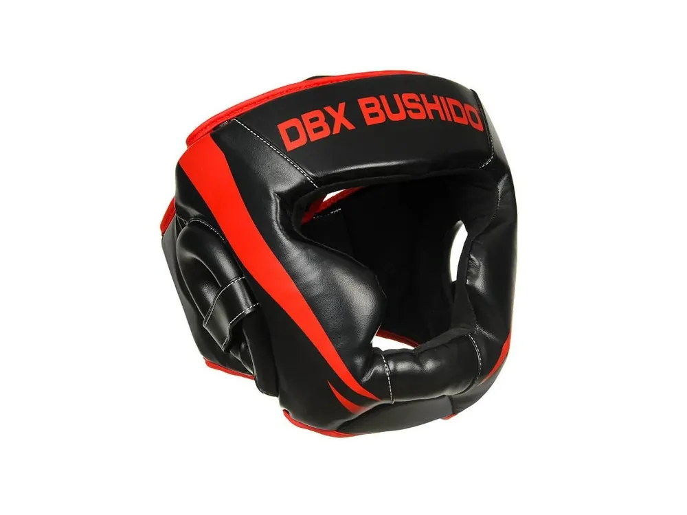 Boxerská helma DBX BUSHIDO ARH-2190R červená Akce