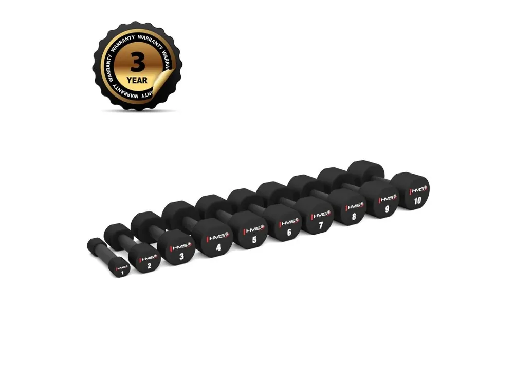 Kup Teď PÁR ČINEK Polyuretanové jednoručky HMS HPT09 2 x 9 kg