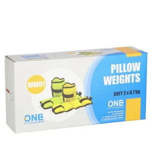 Zátěže na zápěstí a kotníky ONE FITNESS WW01 2 x 0,7 kg žluté Dokud Zásoby Vydrží