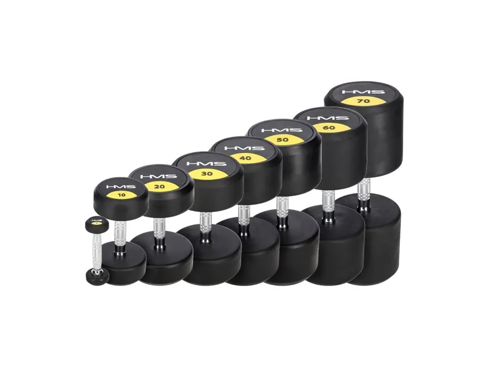 Pogumovaná jednoruční činka HMS HG Pro 60 kg Koupit Online