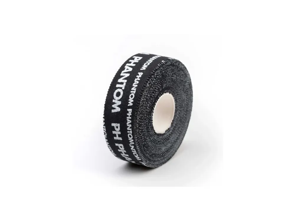 Sportovní páska, tape Phantom Athletics 2,5 cm x 13,7 m černá Nejlepší Volba