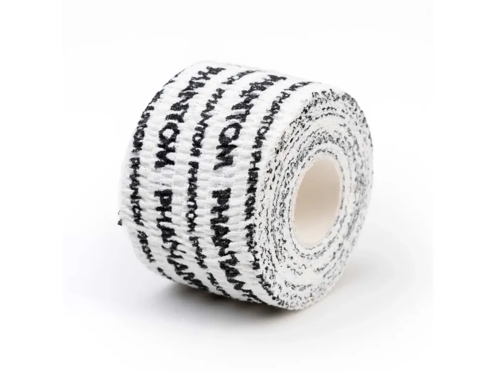 Sportovní páska, tape Phantom Athletics 5 cm x 6,9 m bílá Omezená Nabídka