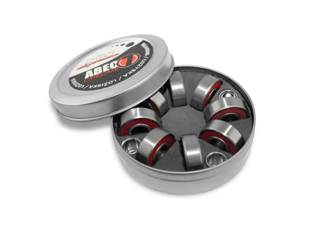 Finální Výprodej ABEC 7 RS CHROME LOŽISKA NILS EXTREME (8 KS BOX)