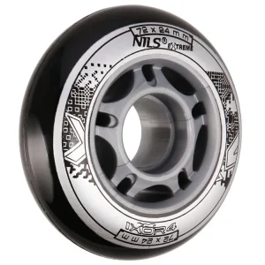 Akce KOLEČKA NILS EXTREME PU 72x24 ČERNÉ (4KS)