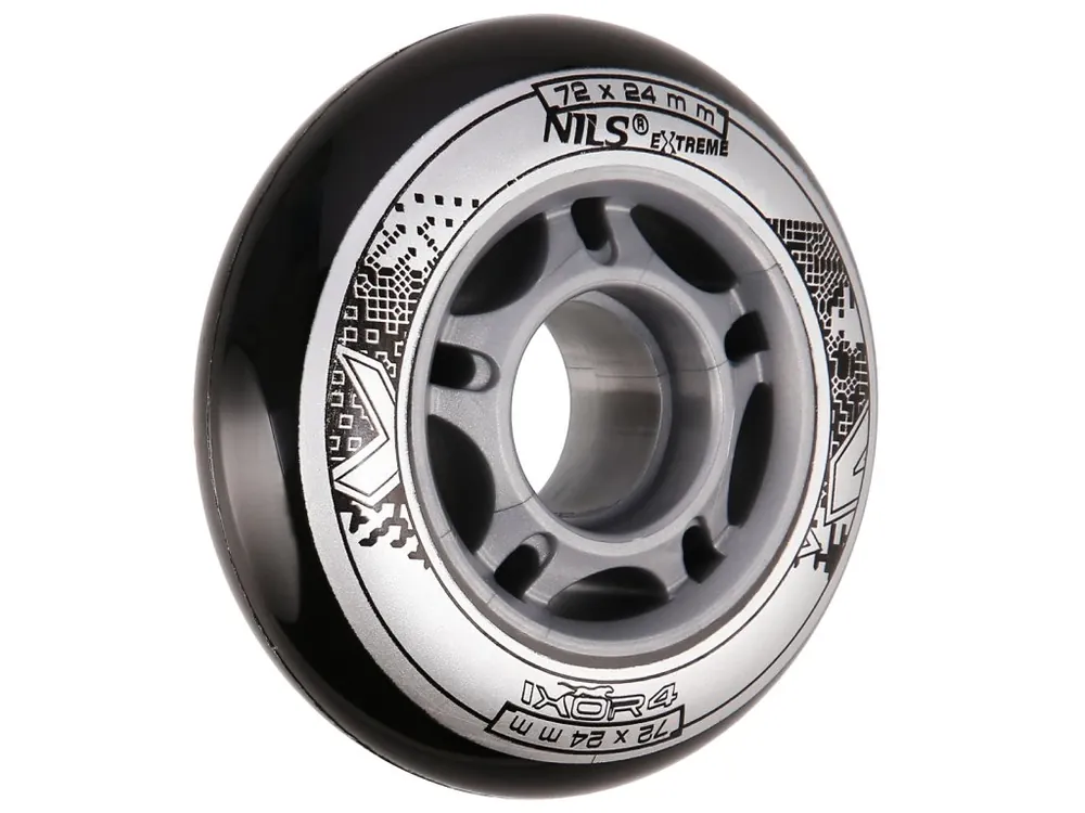 Akce KOLEČKA NILS EXTREME PU 72x24 ČERNÉ (4KS)