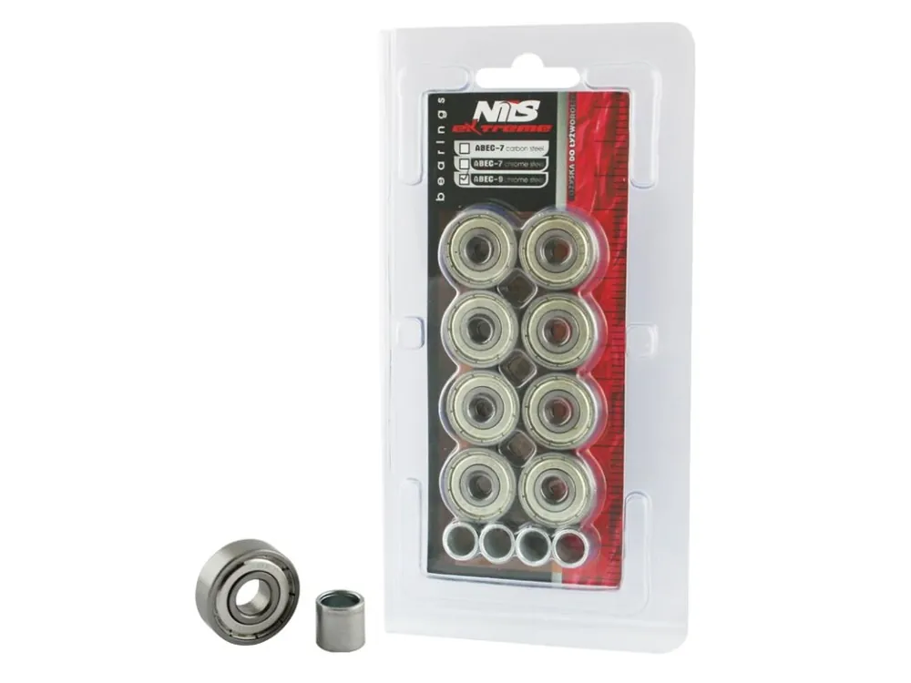 Kup Teď ABEC 9 CHROME LOŽISKA NILS EXTREME (8 KS)
