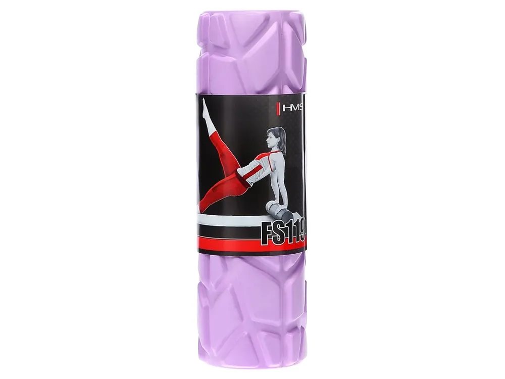 Fitness válec, roller FS119 30 cm, fialový Tovární Cena