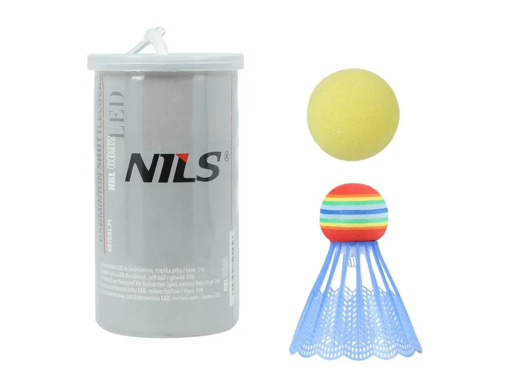 Badmintonový a pěnový míček NILS NBL6092 Výhodná Nabídka