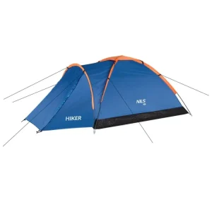 Turistický stan NILS Camp NC6010 Hiker modrý Jen Po Omezenou Doba