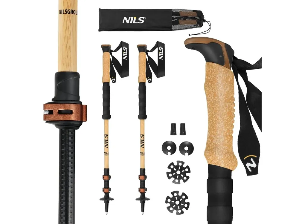 Cenově Výhodný Trekingové hole NILS TK8606
