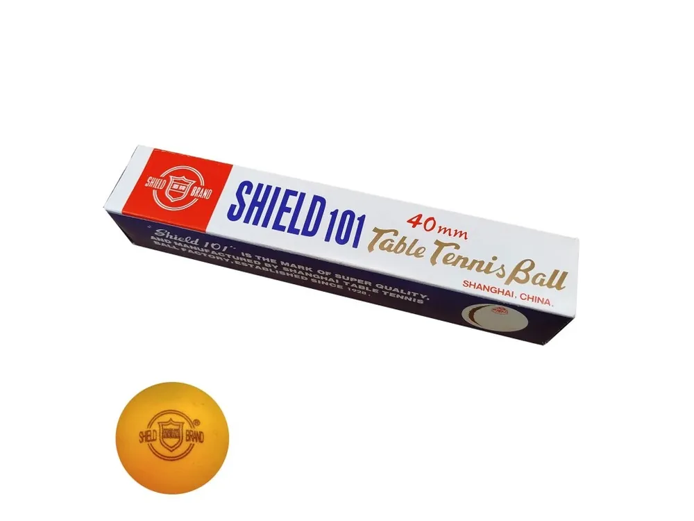 Míčky PP SHIELD bezešvé 6 kusů - oranžové Akční Cena