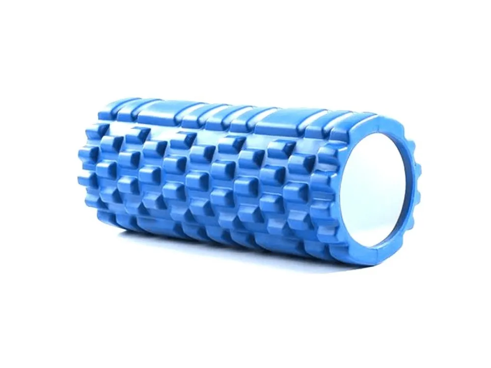Masážní VÁLEC YOGA FOAM ROLLER 33x14 cm modrý Must-Have