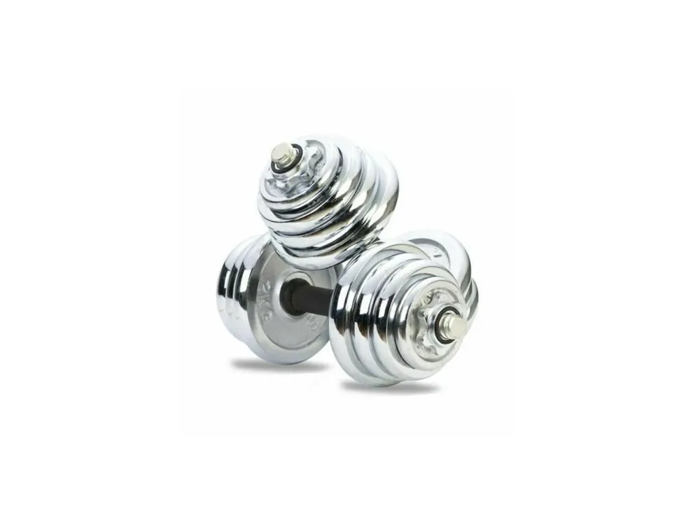 Kup Teď Nakládací činka chrom set 2 x 15 kg