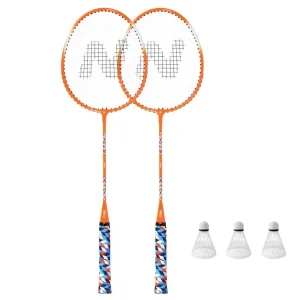 Tovární Cena Sada 2 badmintonových raket NILS NRZ2051