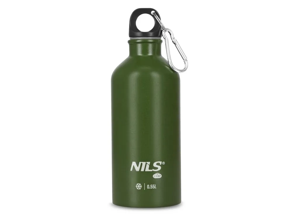 Tovární Cena Nerezová turistická láhev NILS Camp NC3801 zelená 500 ml