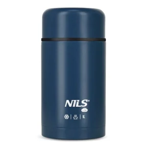 Termoska na jídlo NILS Camp NC3802 modrá 1000 ml Výprodej