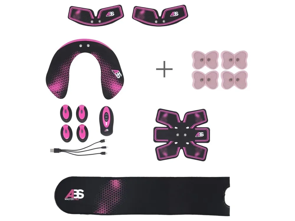 Bezpečná Platba EMS posilovač svalů HMS ABS Master PRO Multiset