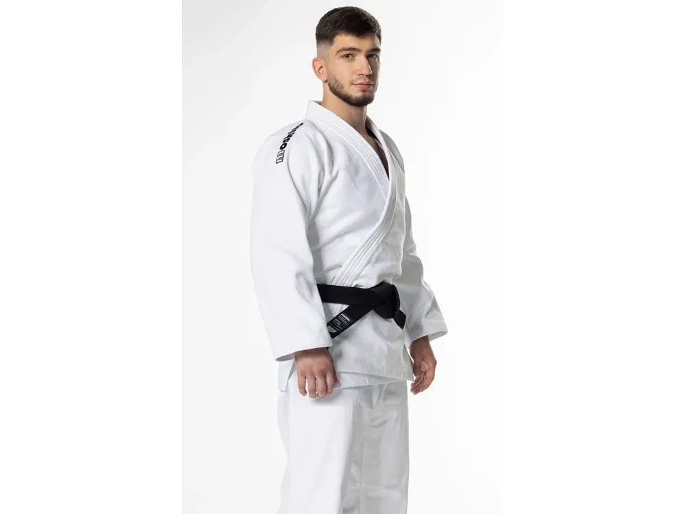 Kabát judo 650g DAX MOSKITO - bílé Nová Kolekce