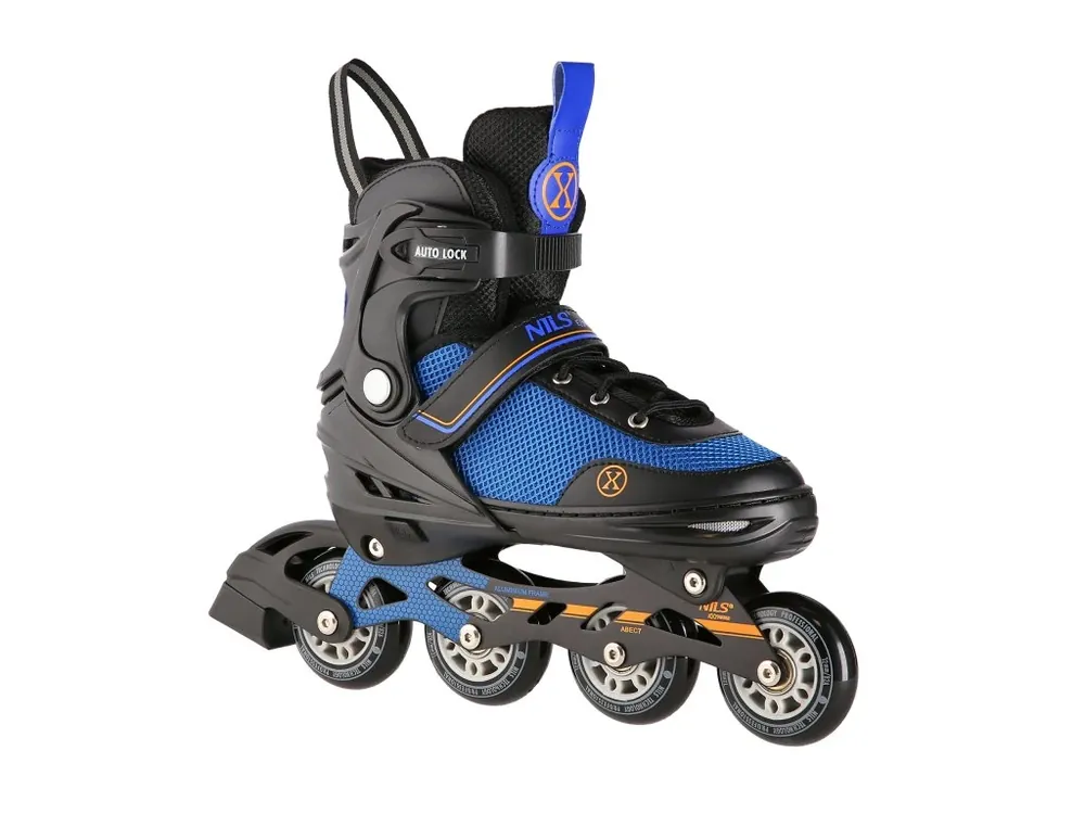 Brusle NILS Extreme NH18188A 2v1 černo-oranžové Expresní Doručení